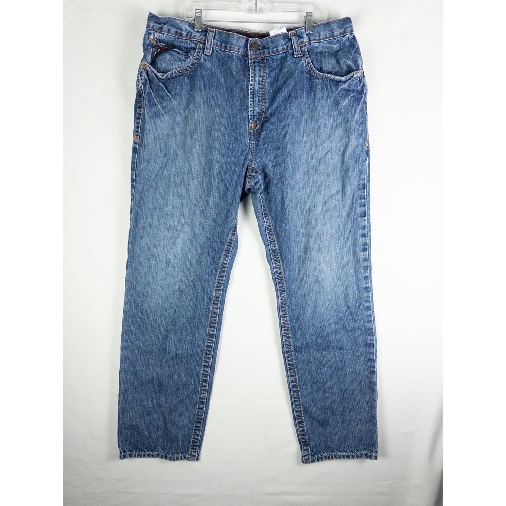 Ariat FR M3 Loose Fit Flame Resistant Jeans Mens 42x34 Medium Wash Workwear West